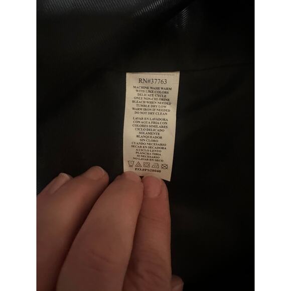 Perry Ellis Mens Light Jacket/Windbreaker Black Size M - Picture 8 of 8